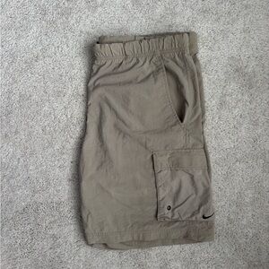 Nike Men's Tan Cargo Shorts